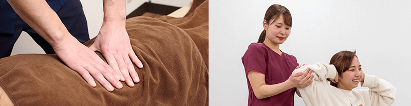 マッサージ風景